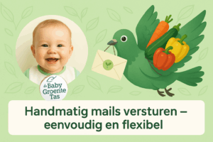 Mail oplossing Baby Groente Tas